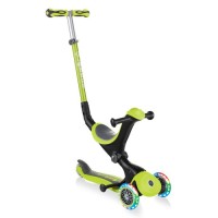  Самокат трансформер Globber Go.Up Deluxe Lights Lime Green